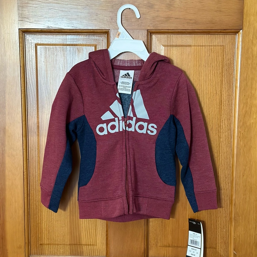 NWT Adidas Hoodie 2T